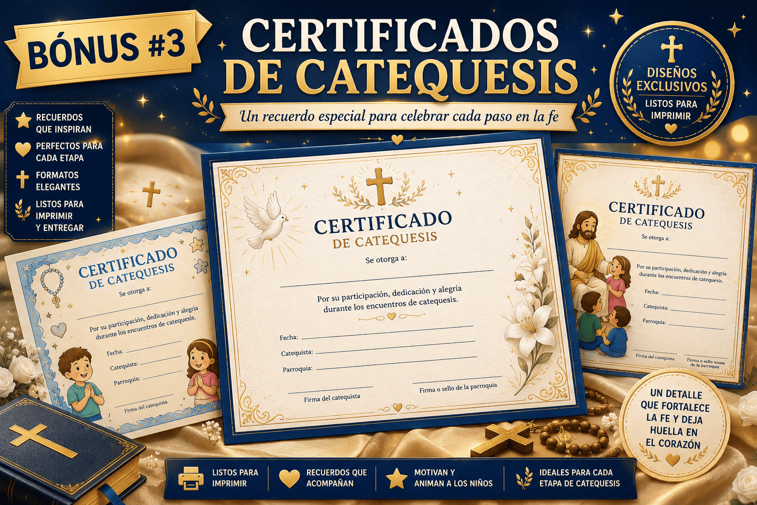 CERTIFICADOS DE CATEQUESIS